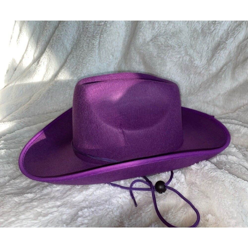 Premium Felt Cowboy Hats Stylish Durable Country western hats Rodeo hats Purple